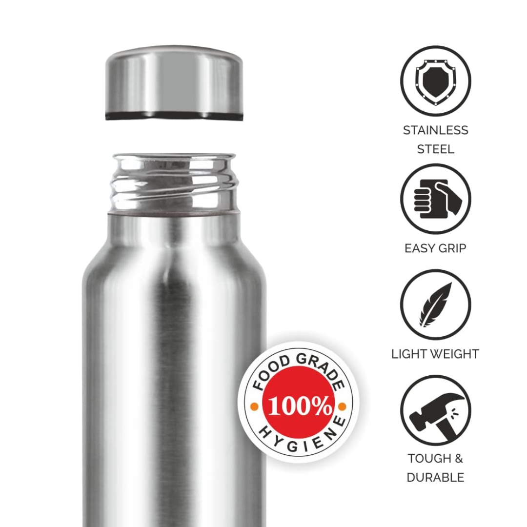 Aqua 1000ml Stainless Steel Water Bottle (BUY 3 GET 1 FREE)