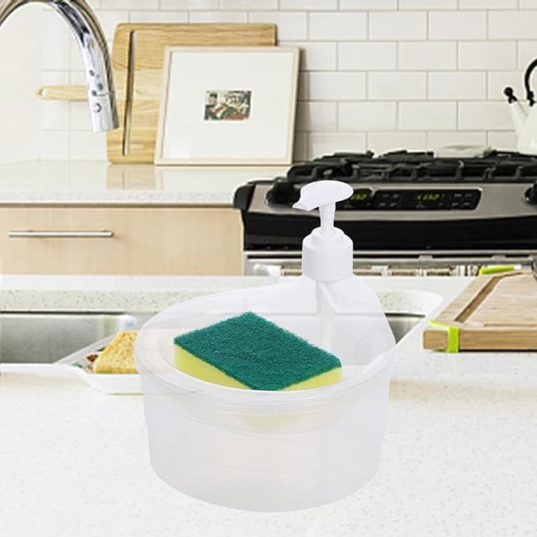 2 in 1 Double Layer Soap Dishwashing Container (BUY 1 GET 1 FREE)
