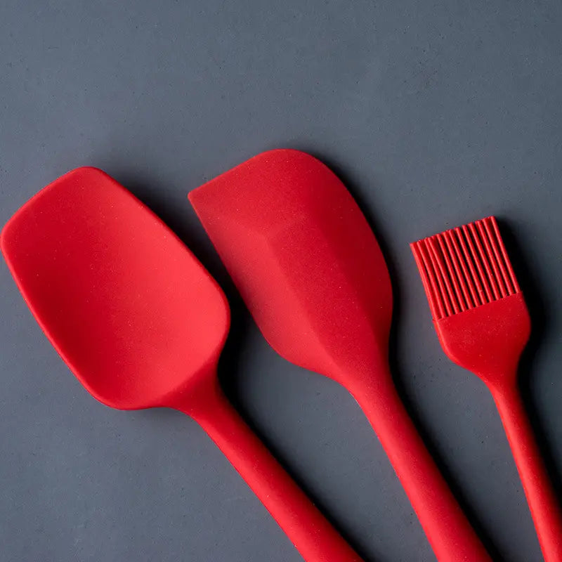 Non-Stick Heat Resistant Silicone Spatula (Set of 6)