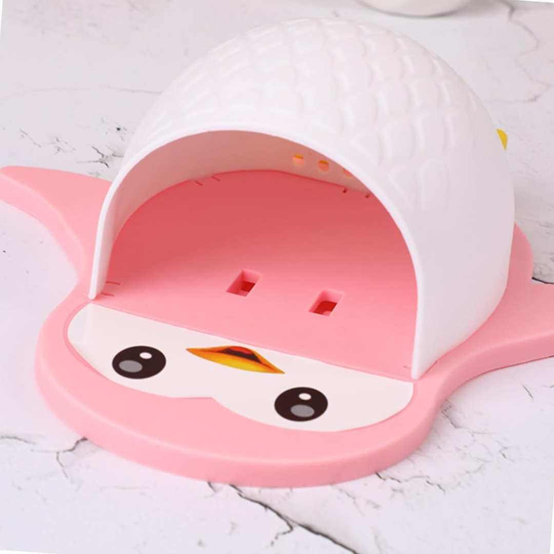 Penguin-Shaped Wall-Mounted Multipurpose Organizer