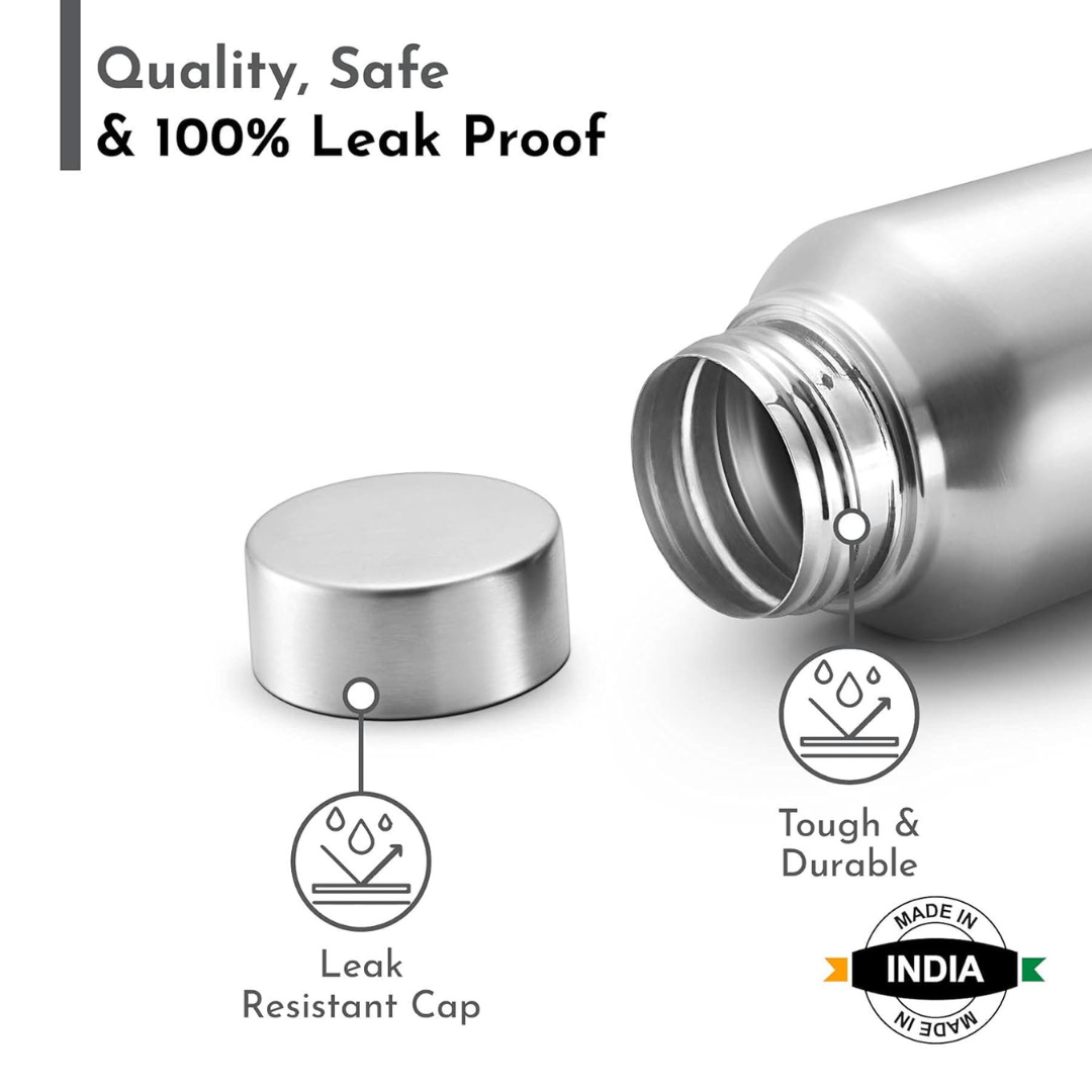 Aqua 1000ml Stainless Steel Water Bottle (BUY 3 GET 1 FREE)