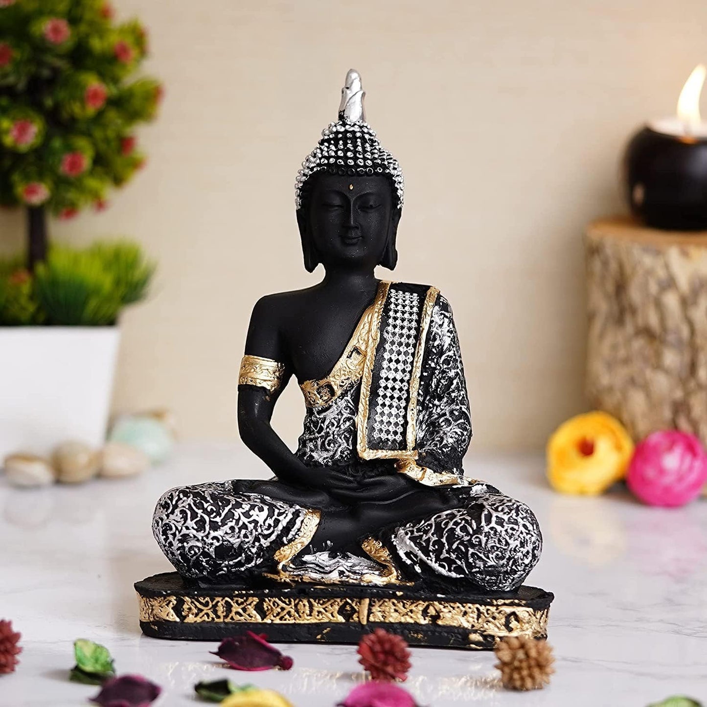 Sitting Buddha Idol Statue for Showpiece
