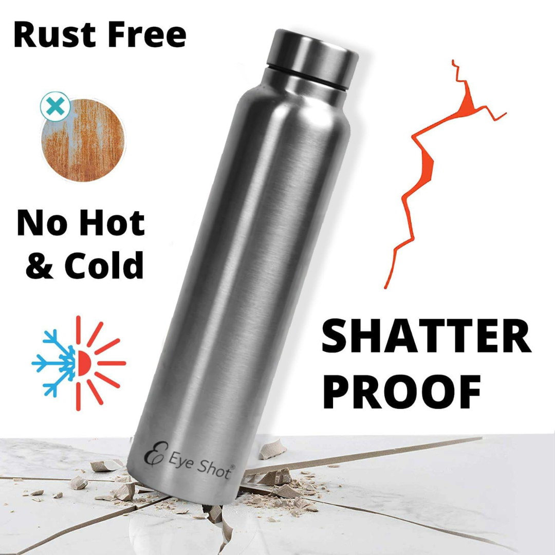 Aqua 1000ml Stainless Steel Water Bottle (BUY 3 GET 1 FREE)