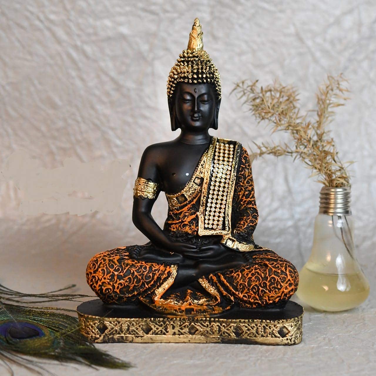 Sitting Buddha Idol Statue for Showpiece