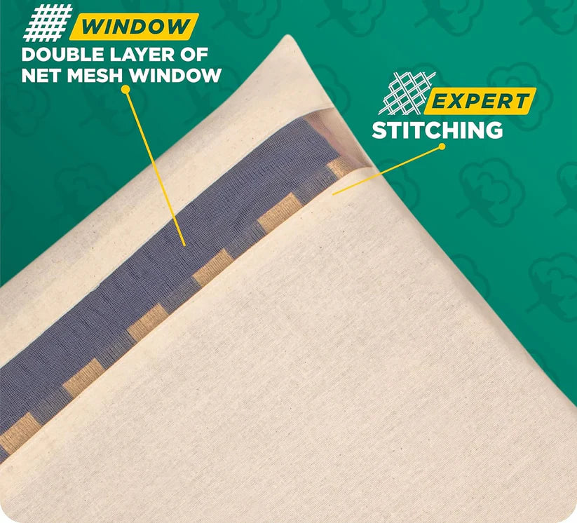 Premium Cotton Saree Covers with Zip