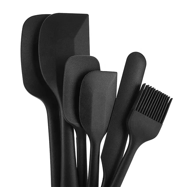 Non-Stick Heat Resistant Silicone Spatula (Set of 6)