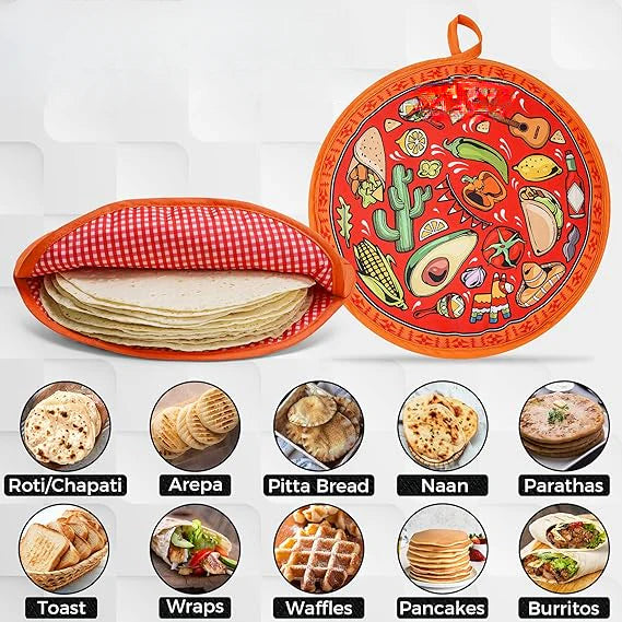 Roti Insulation Bag (Buy 1 Get 1 Free)
