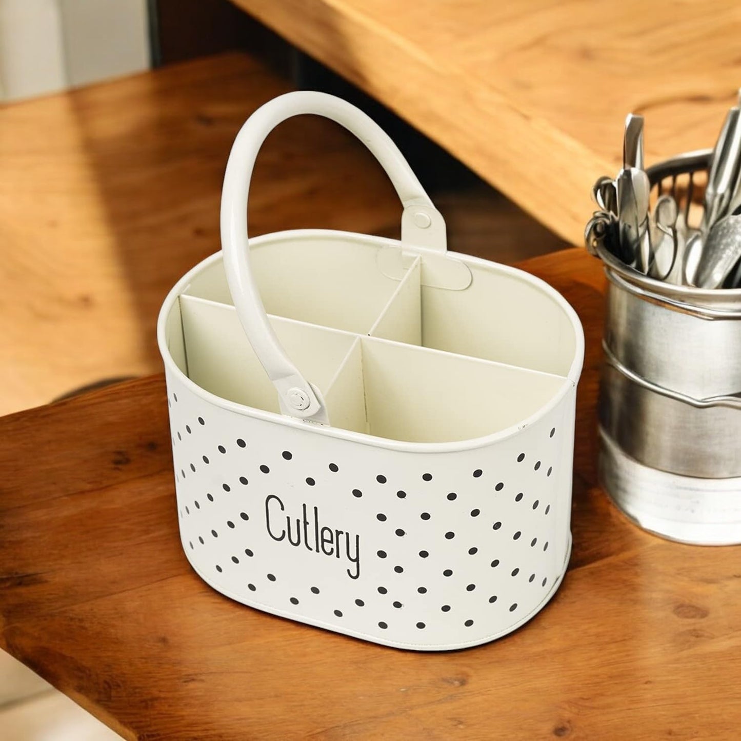 Metal Cutlery Holder for Kitchen & Dining