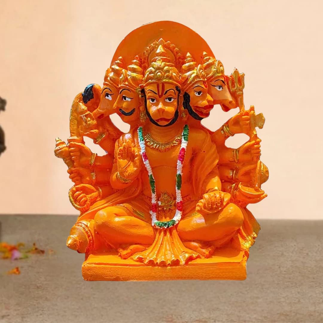 Panchmukhi Hanuman Statue for Car, Home, Office