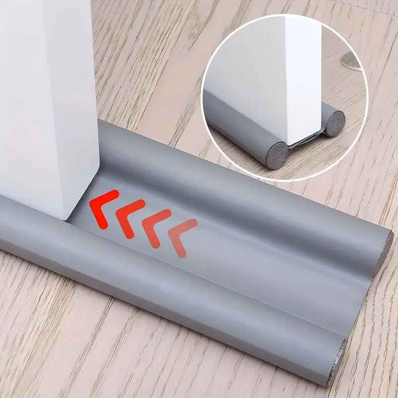 Door Bottom Sealing Strip Guard (Pack of 6)
