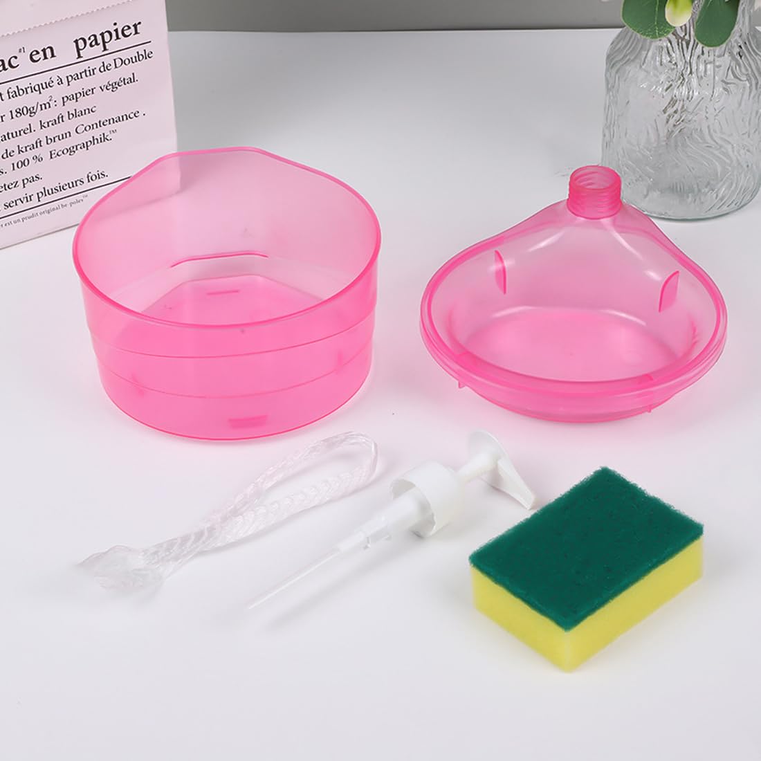 2 in 1 Double Layer Soap Dishwashing Container (BUY 1 GET 1 FREE)