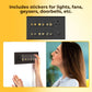 Premium Golden Switch Board Stickers 40 Designs