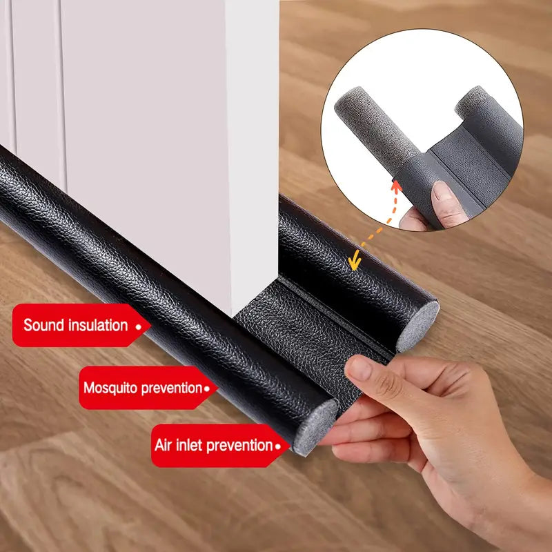 Door Bottom Sealing Strip Guard (Pack of 6)