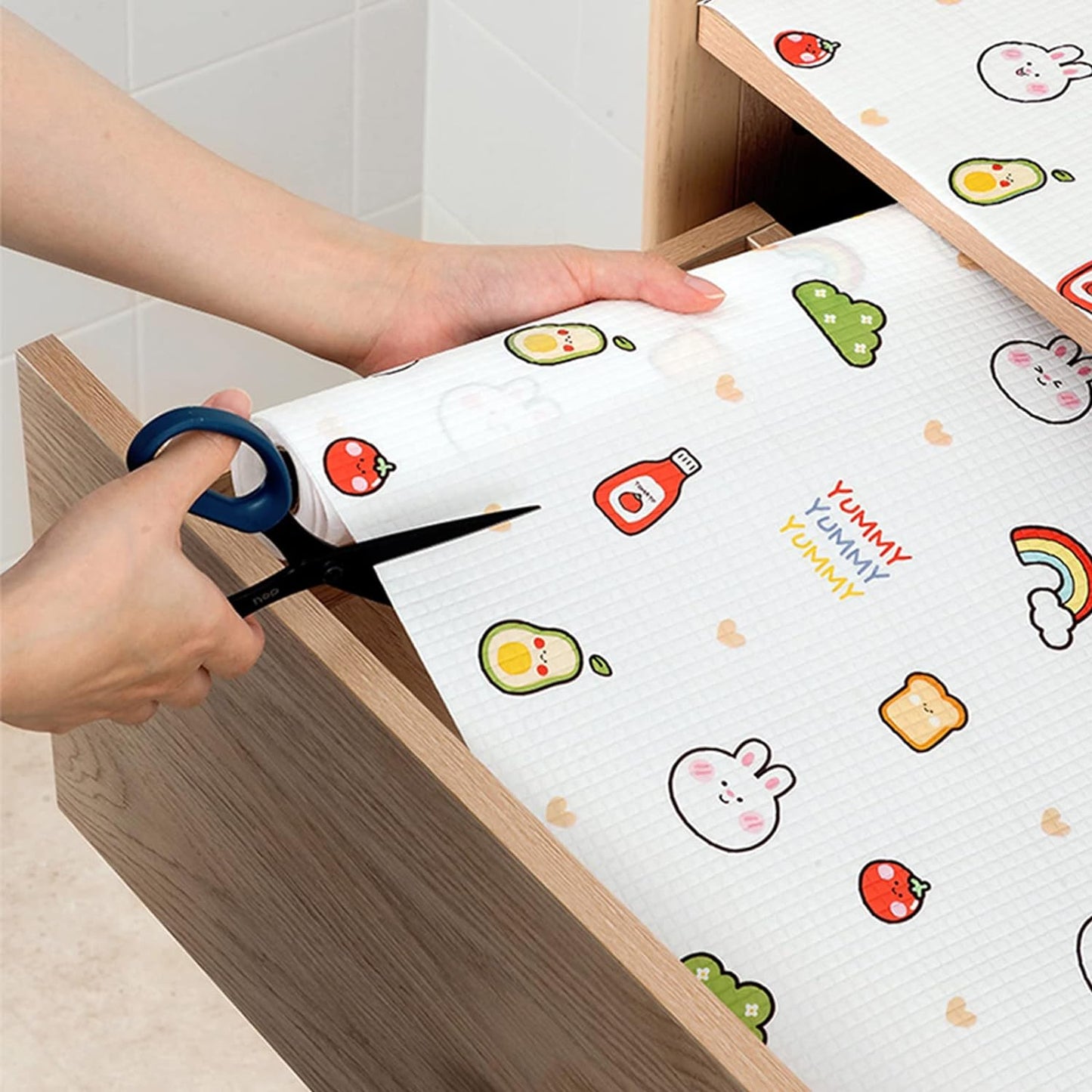Anti-Slip Kitchen Cabinet Drawer Shelf Mat Buy 1 Get 1 Free