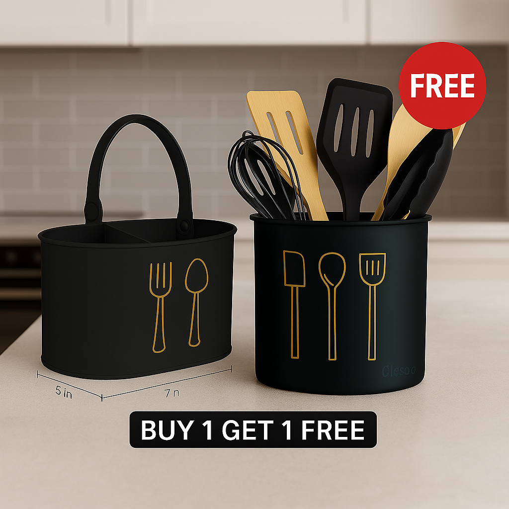 Metal Cutlery Holder for Kitchen & Dining