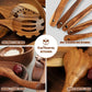 Natural Wooden Spoons Set and Spatula for Cooking Set Of 7