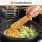 Natural Wooden Spoons Set and Spatula for Cooking Set Of 7