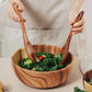Natural Wooden Spoons Set and Spatula for Cooking Set Of 7